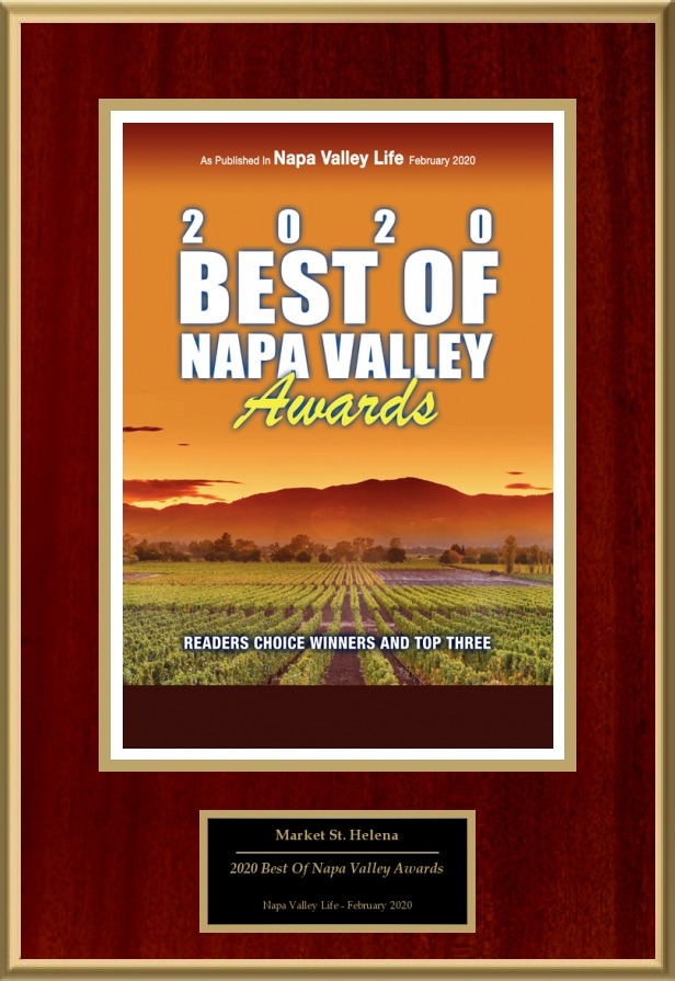 best of Napa Valley restaurant 2020